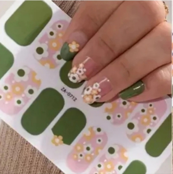 Other - Trendy Self Adhesive Nails Wrap